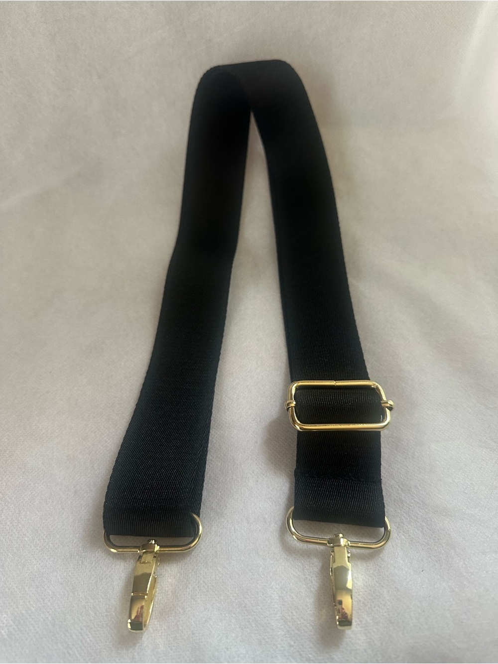Free People Black Strap with Gold Hardware
